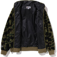 1ST CAMO 2ND SHARK BOA HOODIE JACKET MENS