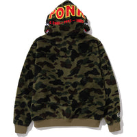 1ST CAMO 2ND SHARK BOA HOODIE JACKET MENS