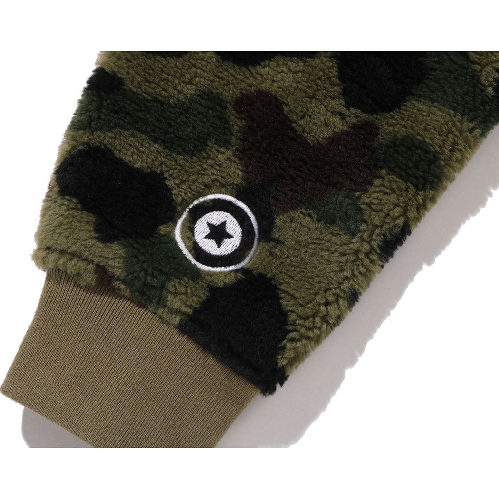 1ST CAMO 2ND SHARK BOA HOODIE JACKET MENS