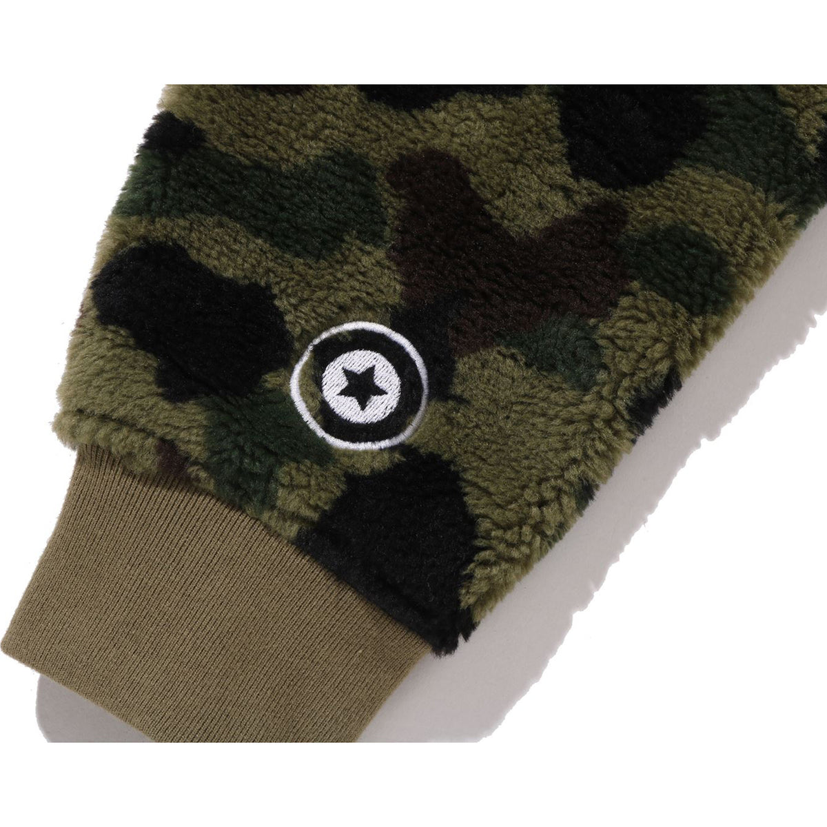 1ST CAMO 2ND SHARK BOA HOODIE JACKET MENS