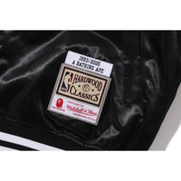BAPE X M&N NBA - NEW JERSEY NETS SATIN JACKET MENS