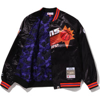 BAPE X M&N NBA - PHOENIX SUNS SATIN JACKET MENS