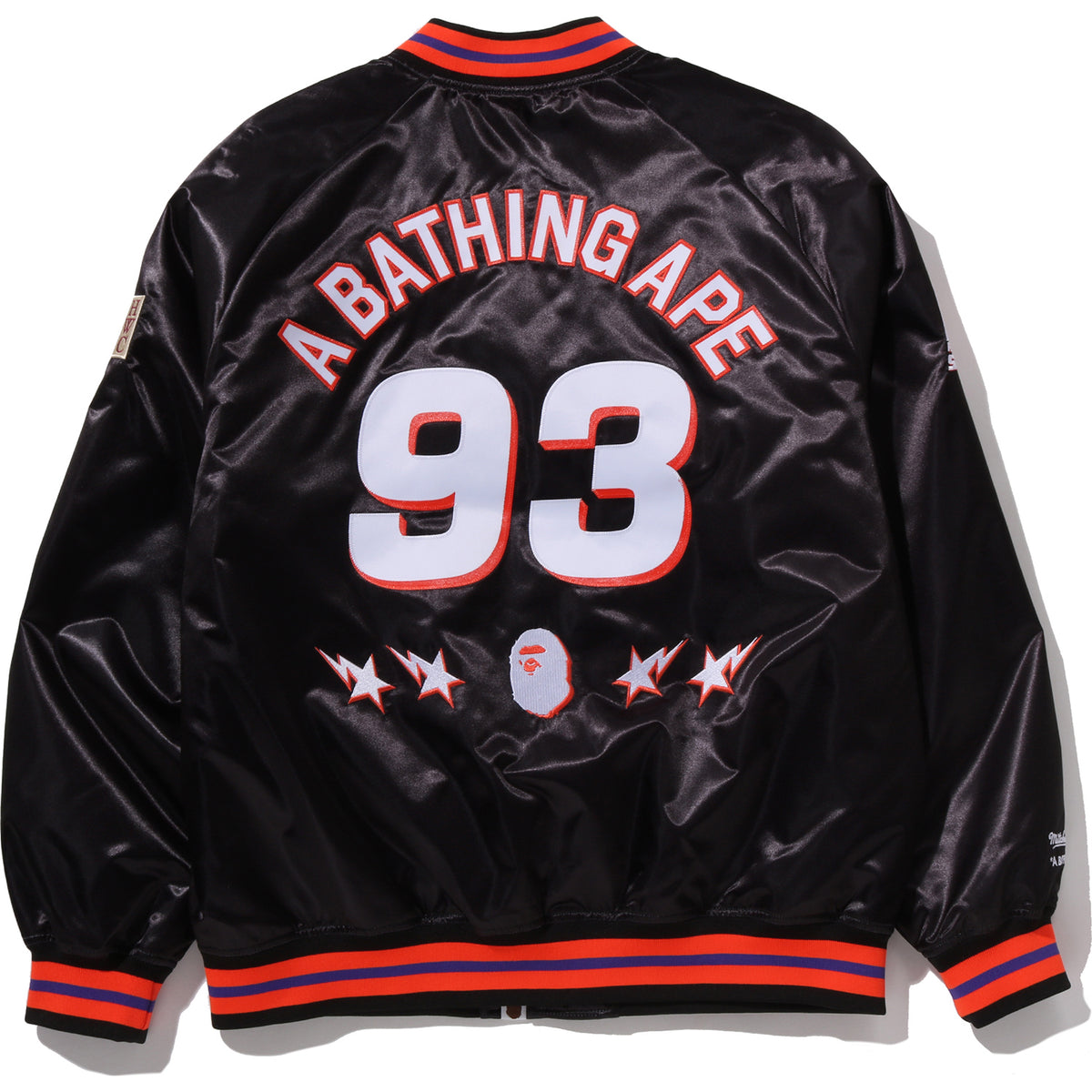 BAPE X M&N NBA - PHOENIX SUNS SATIN JACKET MENS