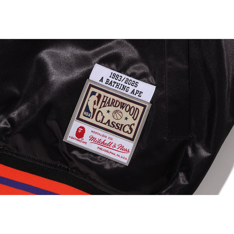 BAPE X M&N NBA - PHOENIX SUNS SATIN JACKET MENS