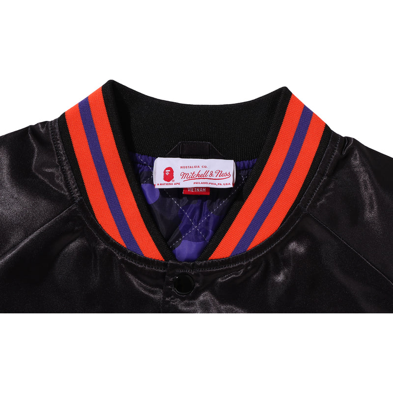BAPE X M&N NBA - PHOENIX SUNS SATIN JACKET MENS
