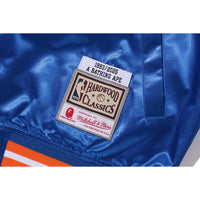 BAPE X M&N NBA - NEW YORK KNICKS SATIN JACKET MENS