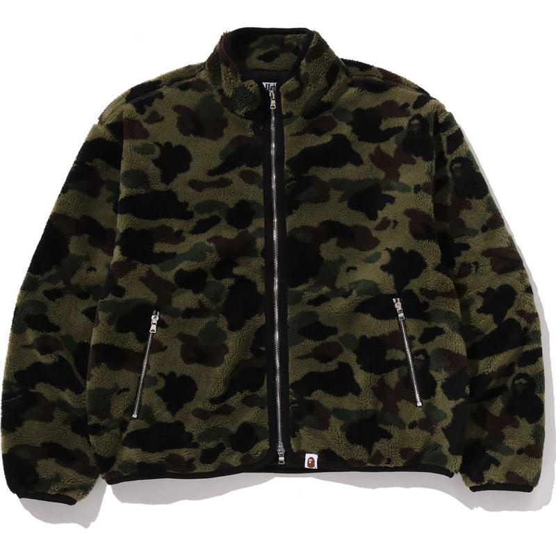 1ST CAMO FLEECE JACKET MENS