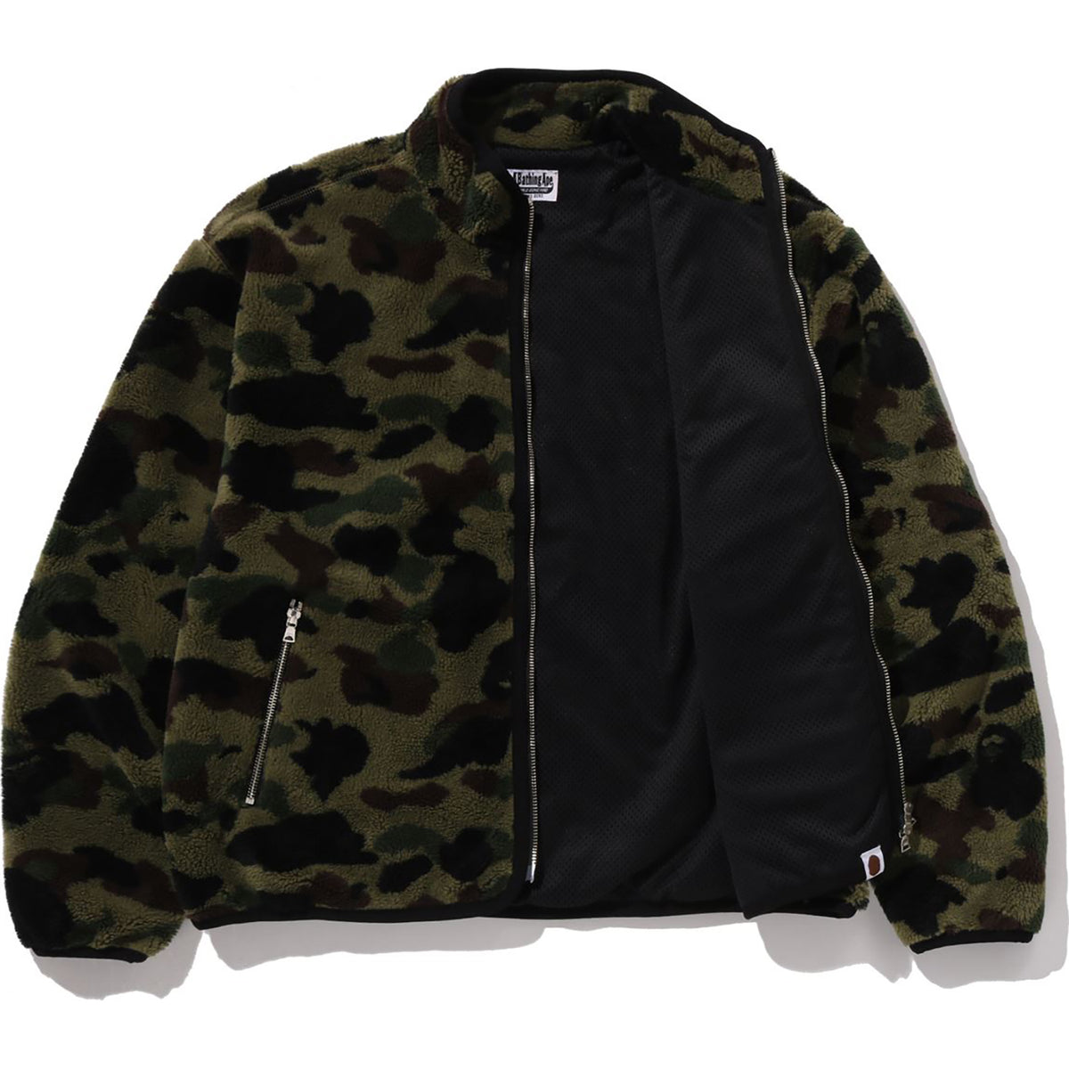 1ST CAMO FLEECE JACKET MENS