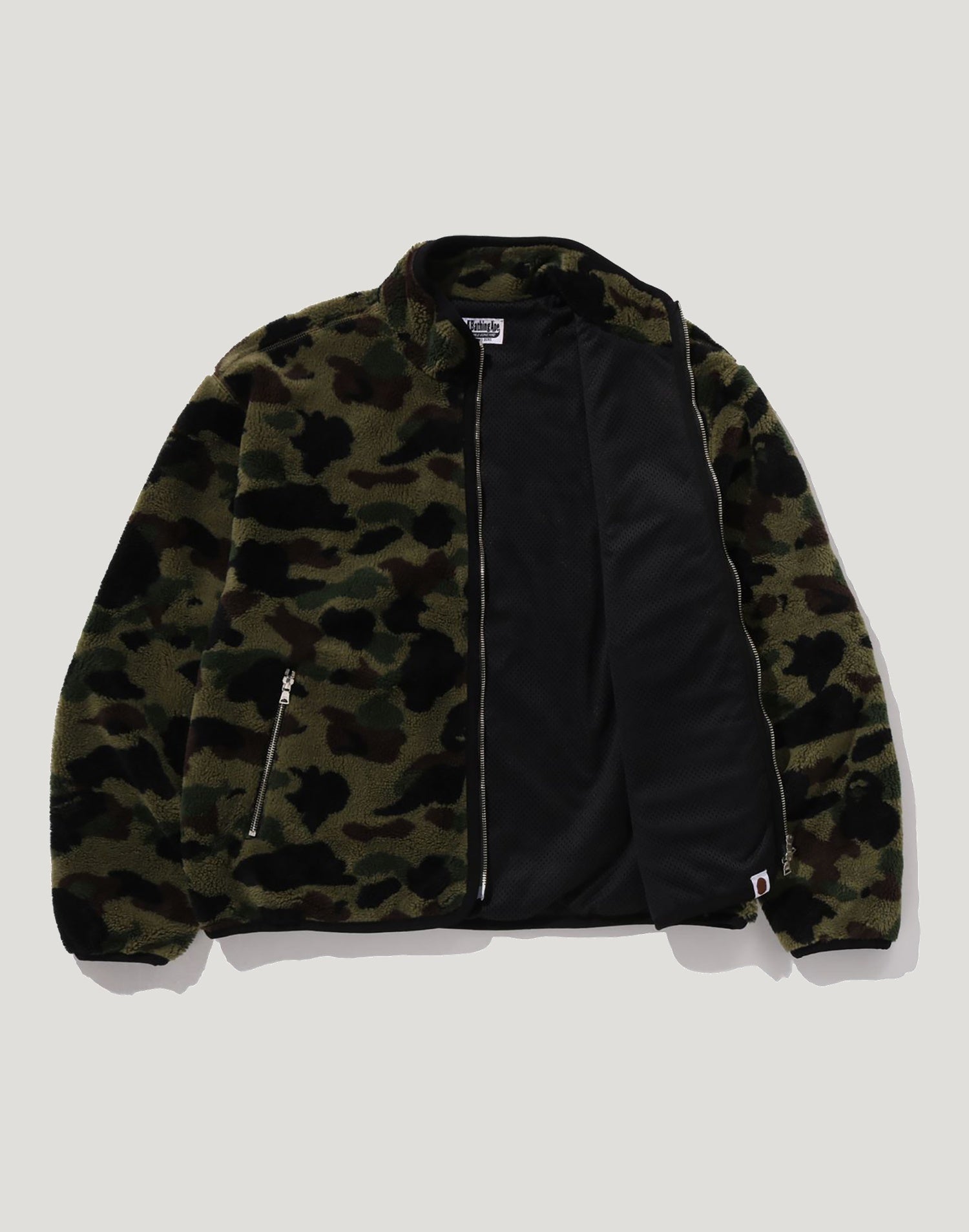 1ST CAMO FLEECE JACKET MENS