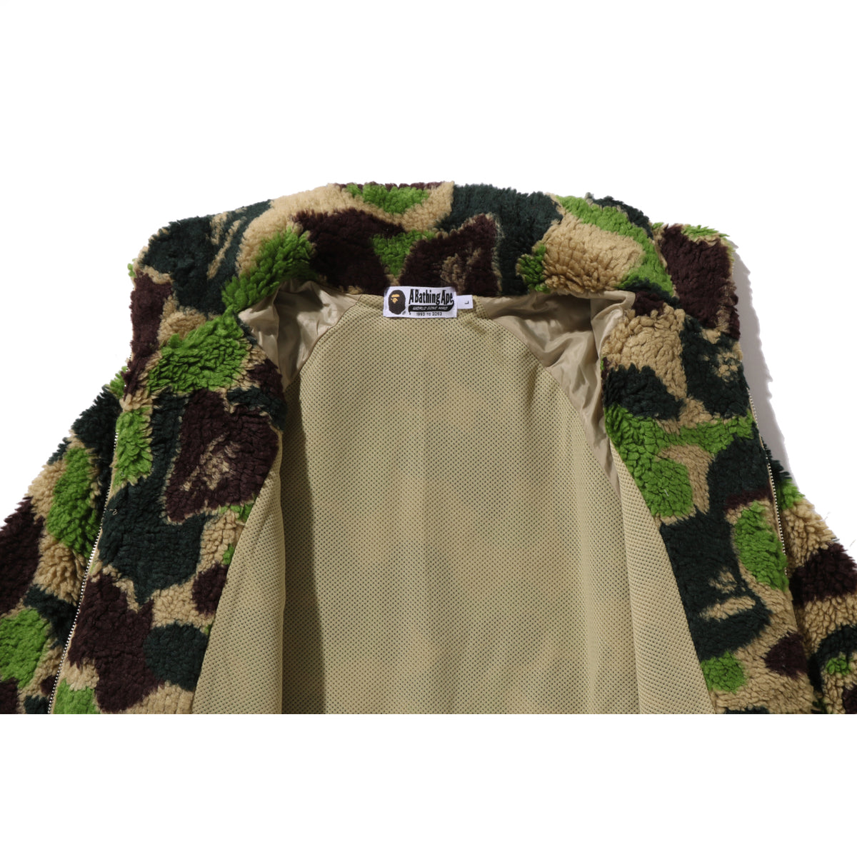 ABC CAMO METAL ONE POINT BOA JACKET MENS