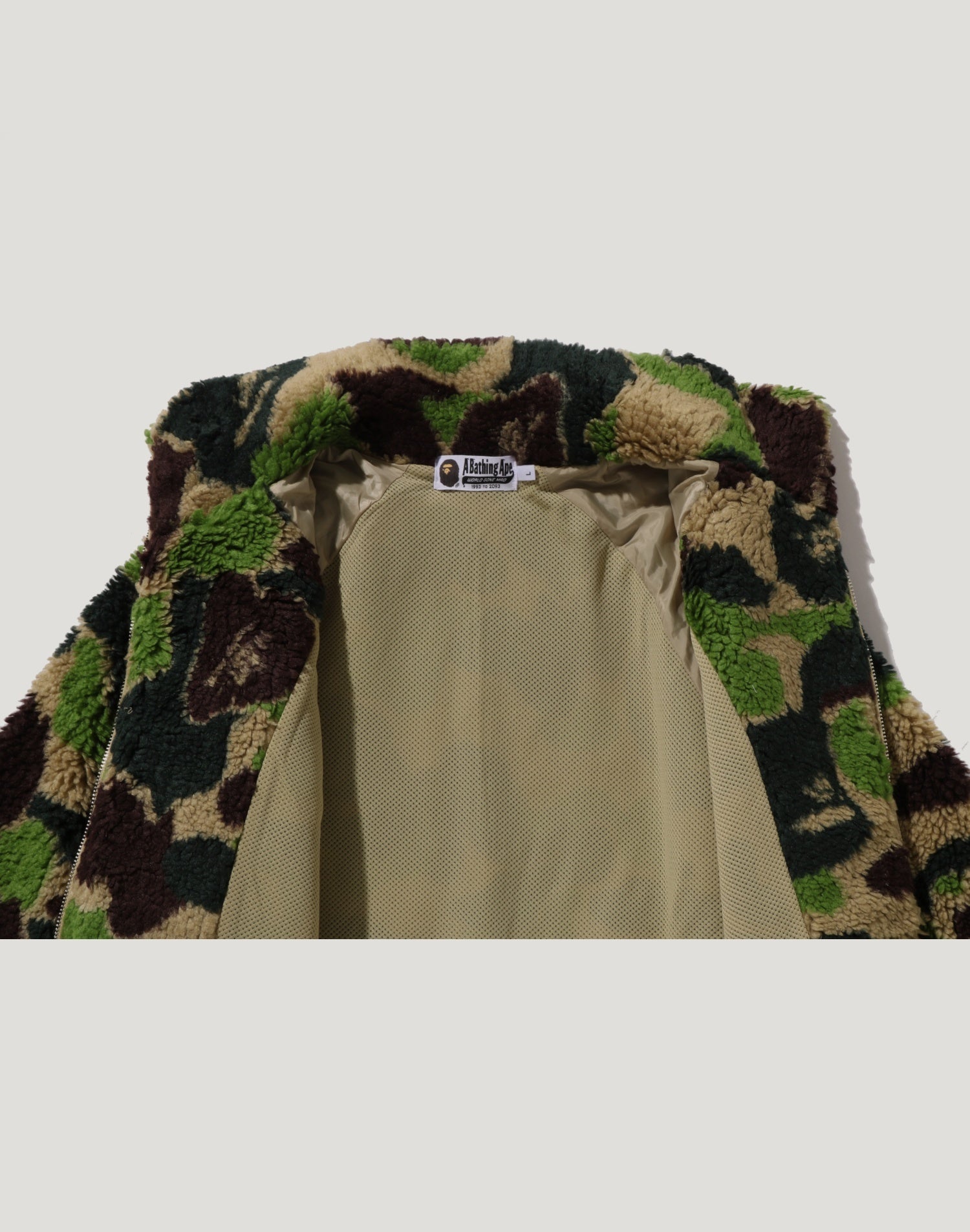 ABC CAMO METAL ONE POINT BOA JACKET MENS