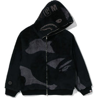 COLOR CAMO SHARK FULL ZIP SHERPA JACKET MENS