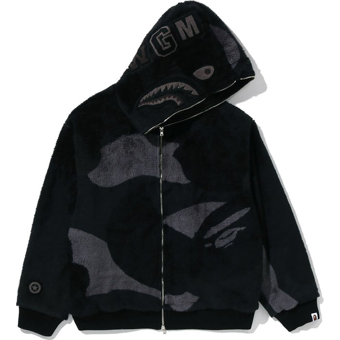 COLOR CAMO SHARK FULL ZIP SHERPA JACKET MENS