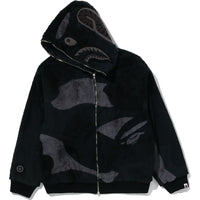 COLOR CAMO SHARK FULL ZIP SHERPA JACKET MENS