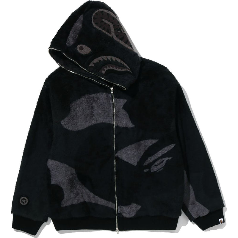 COLOR CAMO SHARK FULL ZIP SHERPA JACKET MENS