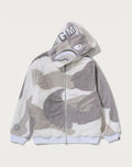 COLOR CAMO SHARK FULL ZIP SHERPA JACKET MENS