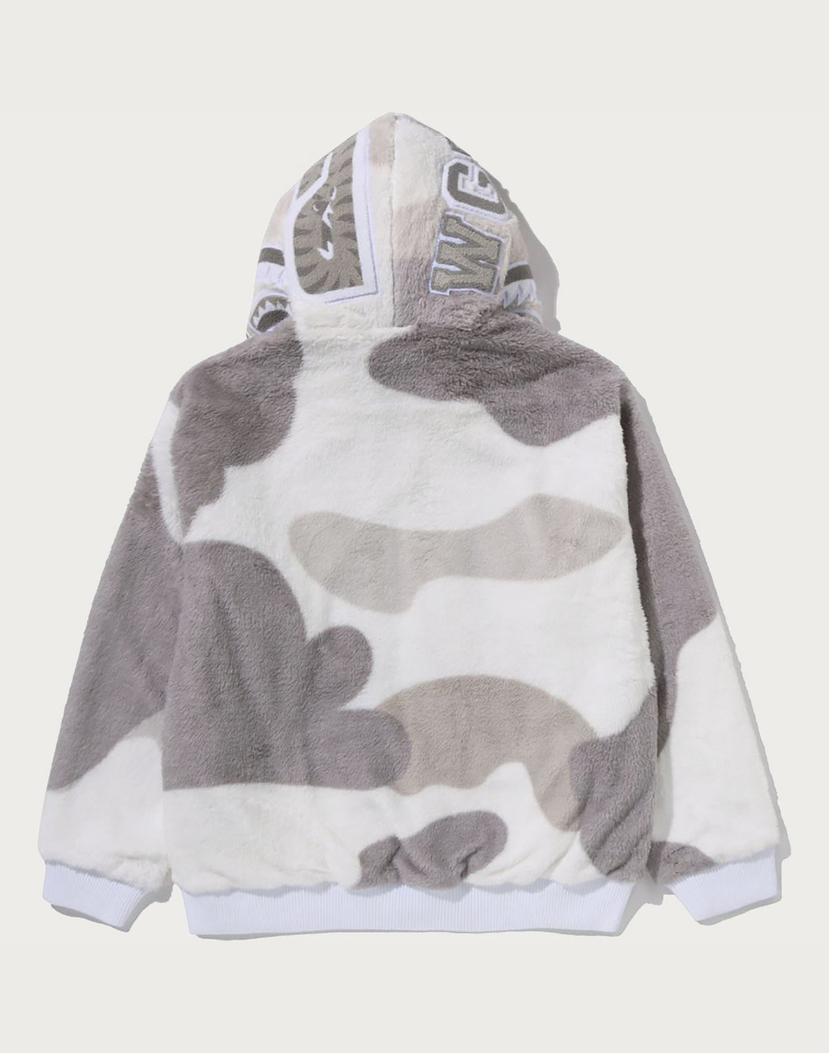 COLOR CAMO SHARK FULL ZIP SHERPA JACKET MENS