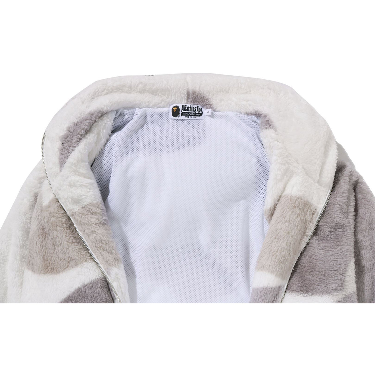 COLOR CAMO SHARK FULL ZIP SHERPA JACKET MENS