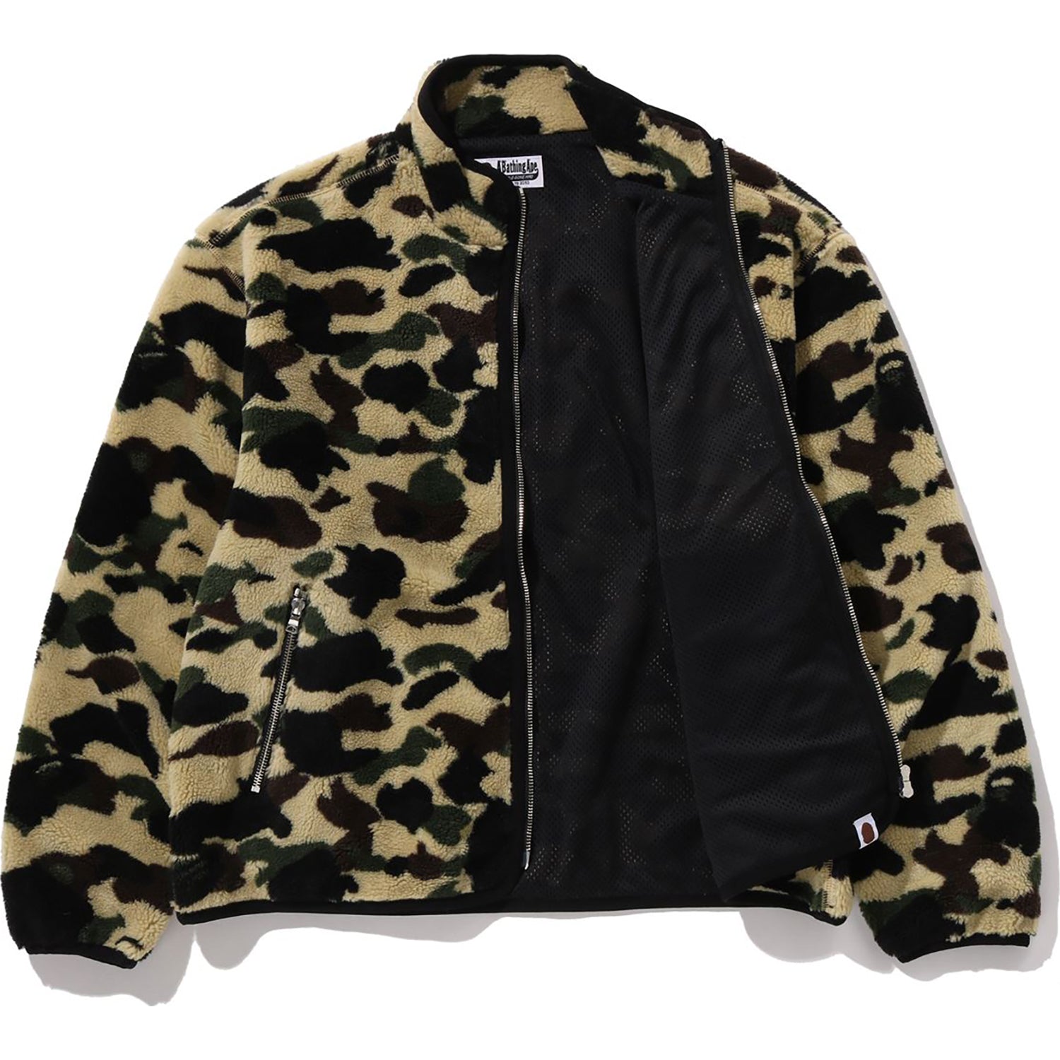 1ST CAMO Fleece Jacket Ladies - BAPE Women's | us.bape.com