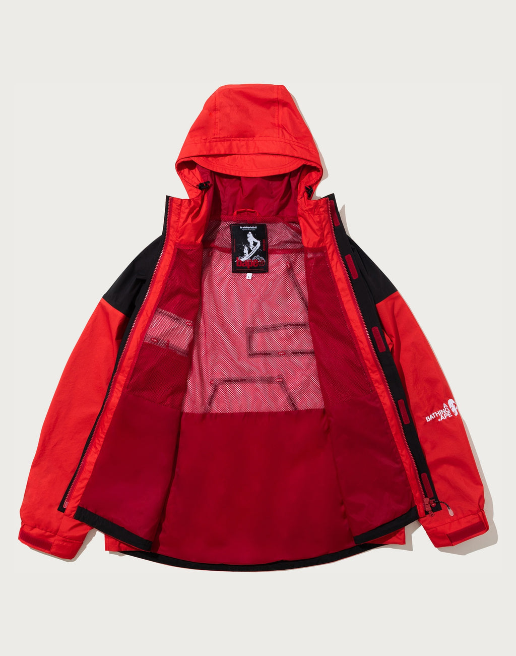 BAPE BY KAZUKI KURAISHI SNOWBOARD 2-LAYER JACKET MENS