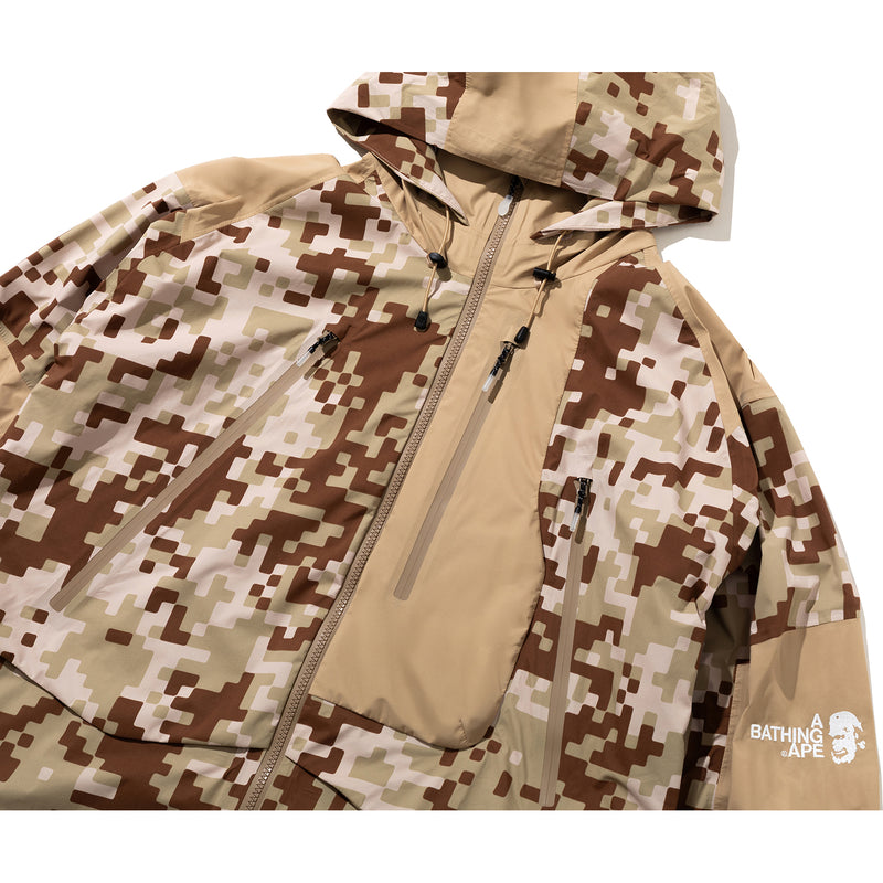 BAPE BY KAZUKI KURAISHI UAP CAMO SNOWBOARD 3-LAYER JACKET MENS