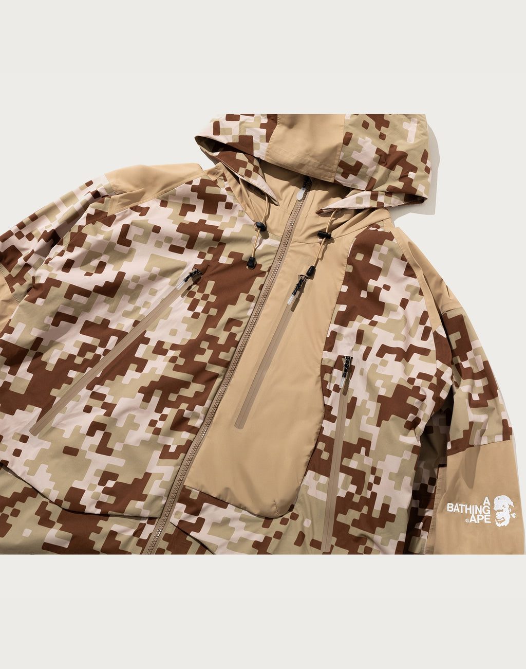 BAPE BY KAZUKI KURAISHI UAP CAMO SNOWBOARD 3-LAYER JACKET MENS
