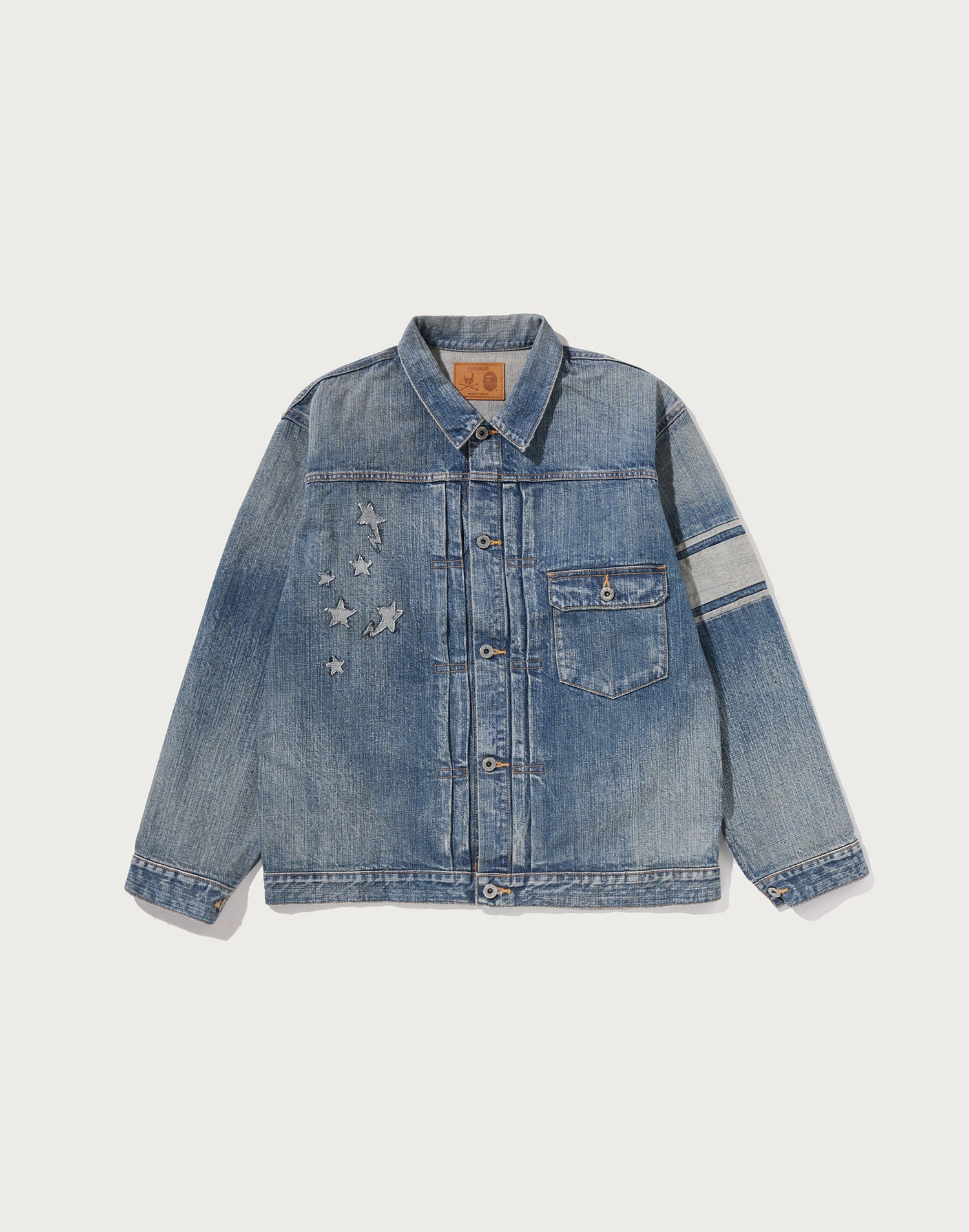 MM BAPE DENIM JACKET MENS