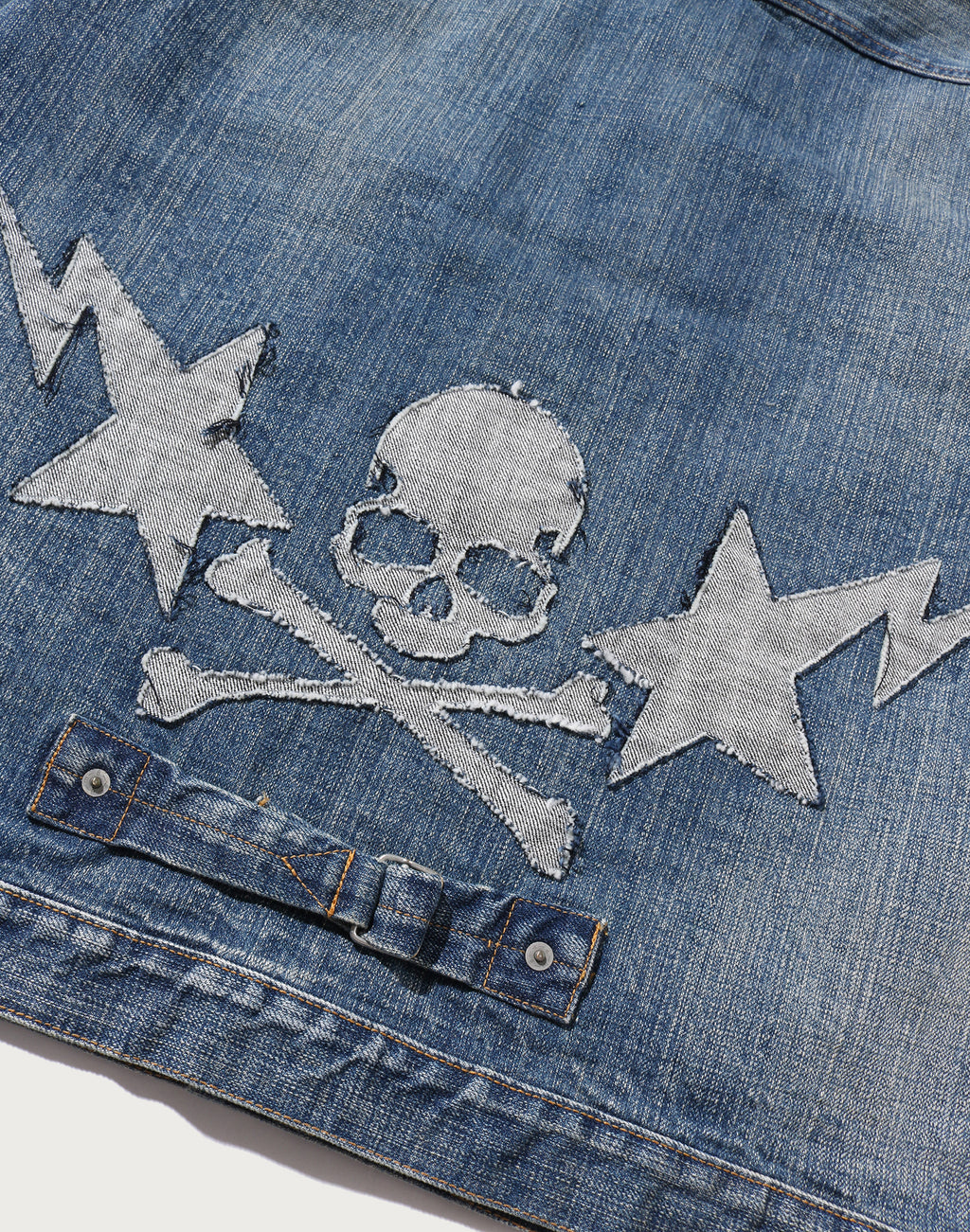 MM BAPE DENIM JACKET MENS
