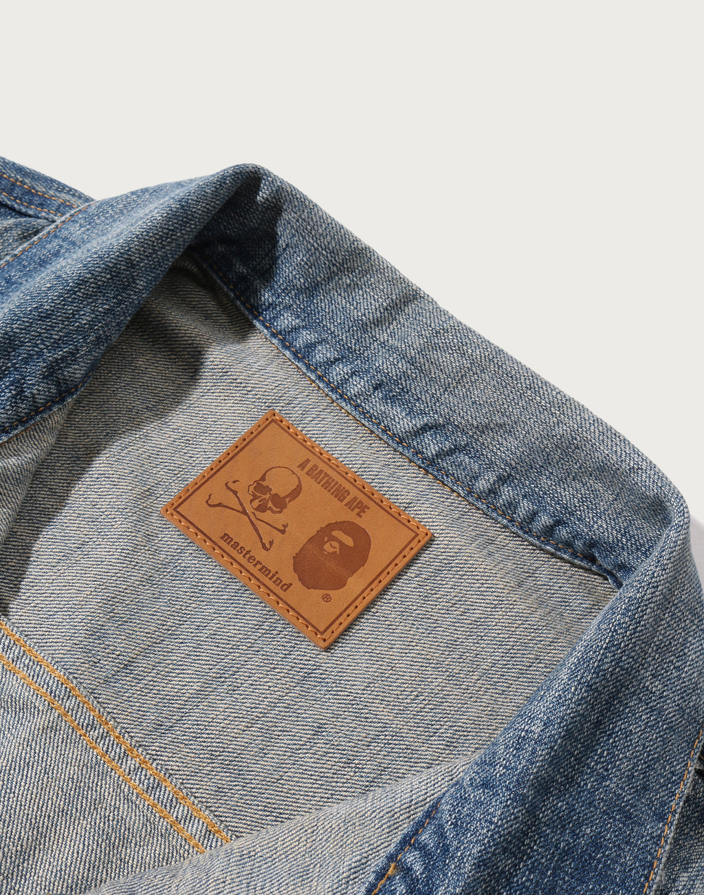 MM BAPE DENIM JACKET MENS