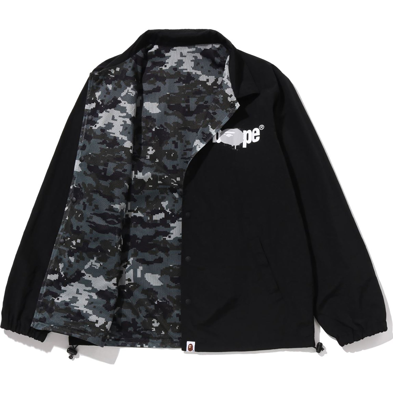 BAPE REVERSIBLE COACH JACKET MENS – us.bape.com