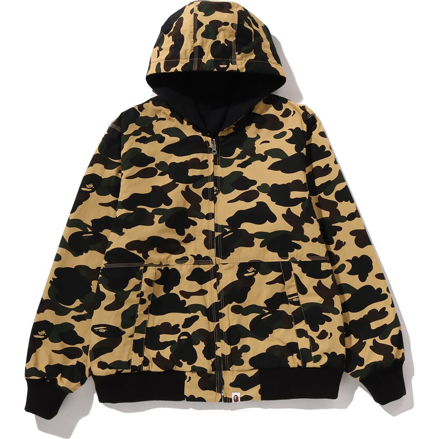 1ST CAMO REVERSIBLE ZIP HOODIE JACKET MENS – us.bape.com