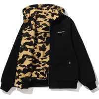 1ST CAMO REVERSIBLE ZIP HOODIE JACKET MENS
