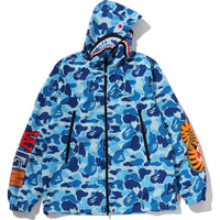 ABC CAMO SHARK HOODIE JACKET MENS