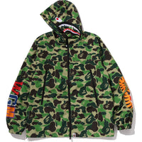 ABC CAMO SHARK HOODIE JACKET MENS