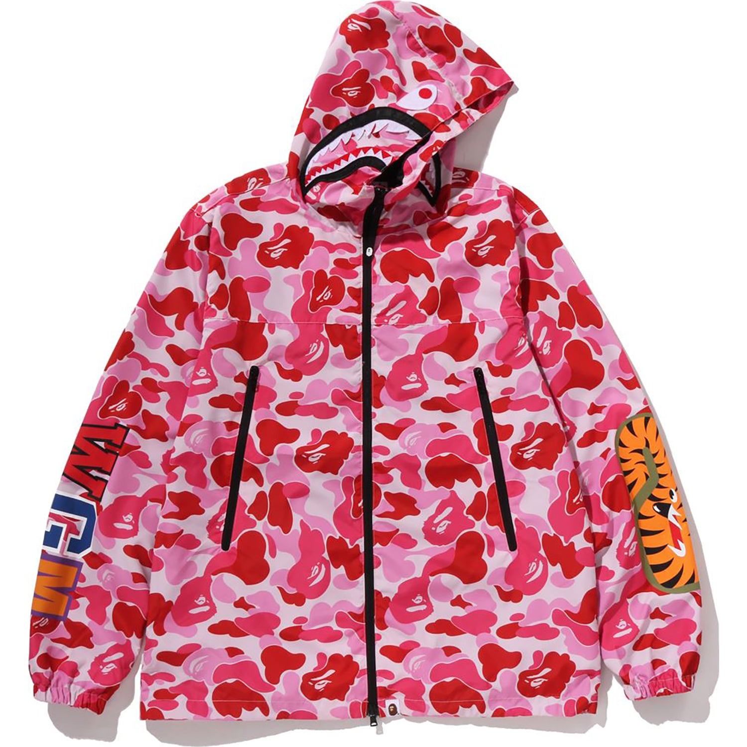 ABC CAMO SHARK HOODIE JACKET MENS – us.bape.com