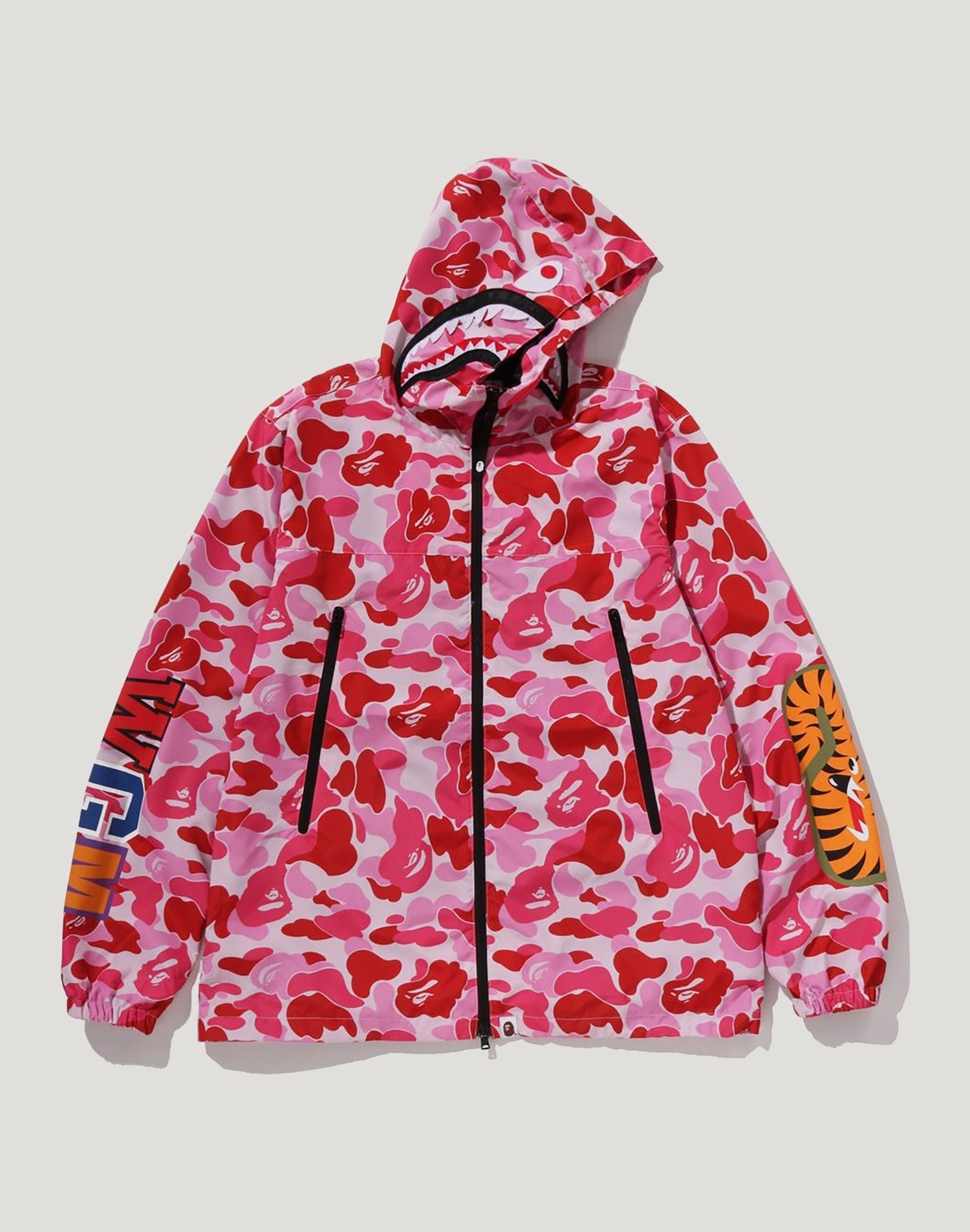 ABC CAMO SHARK HOODIE JACKET MENS
