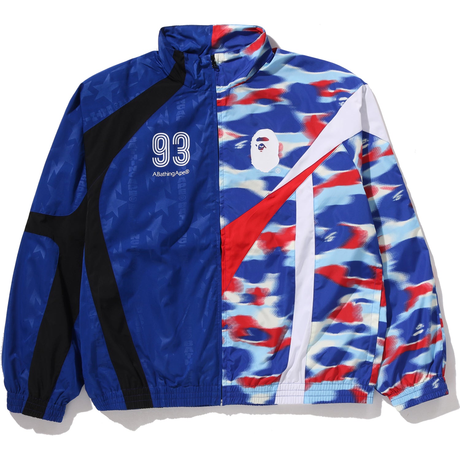 SPLIT STAND COLLAR TRACK JACKET MENS – us.bape.com
