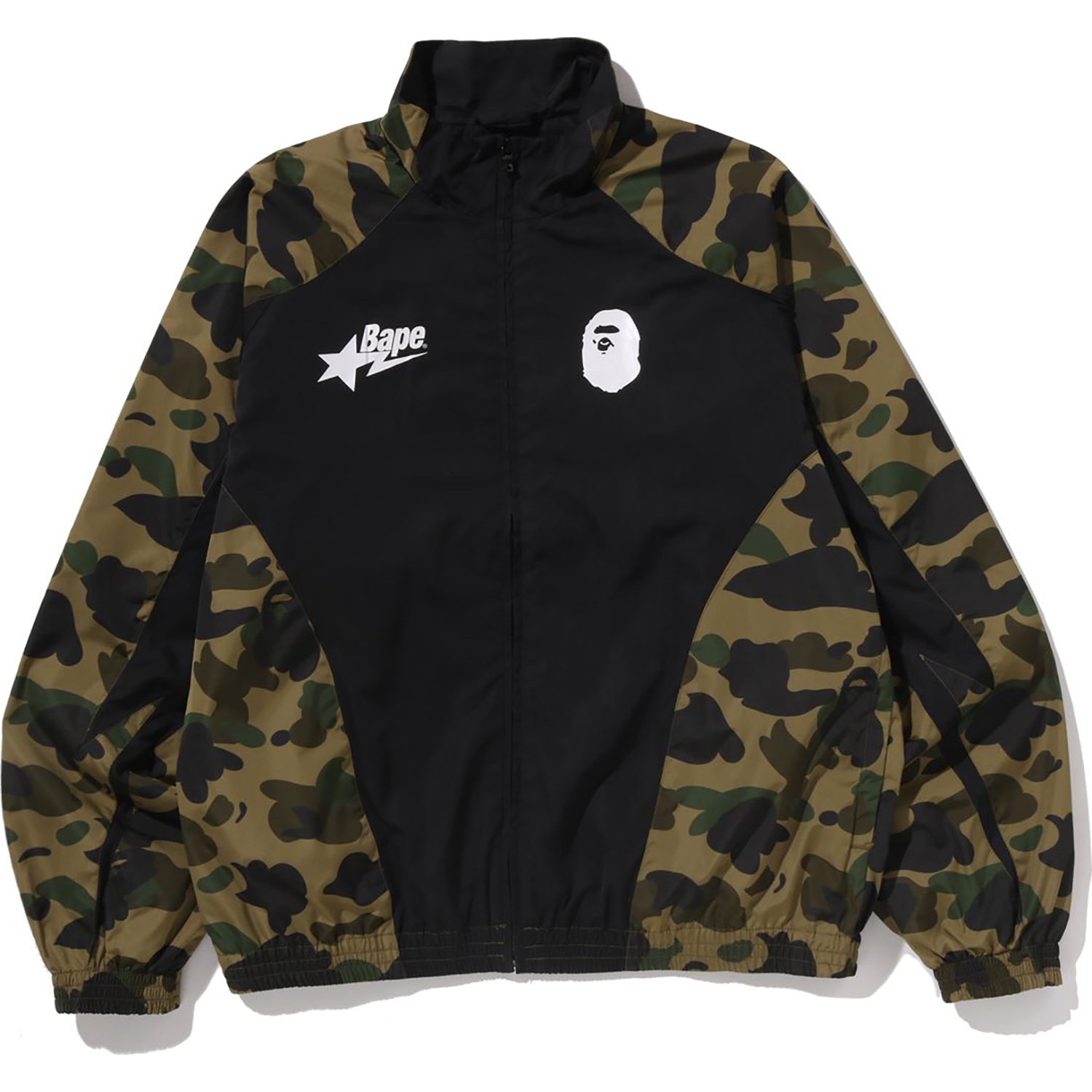 1ST CAMO STAND COLLAR TRACK JACKET MENS – us.bape.com