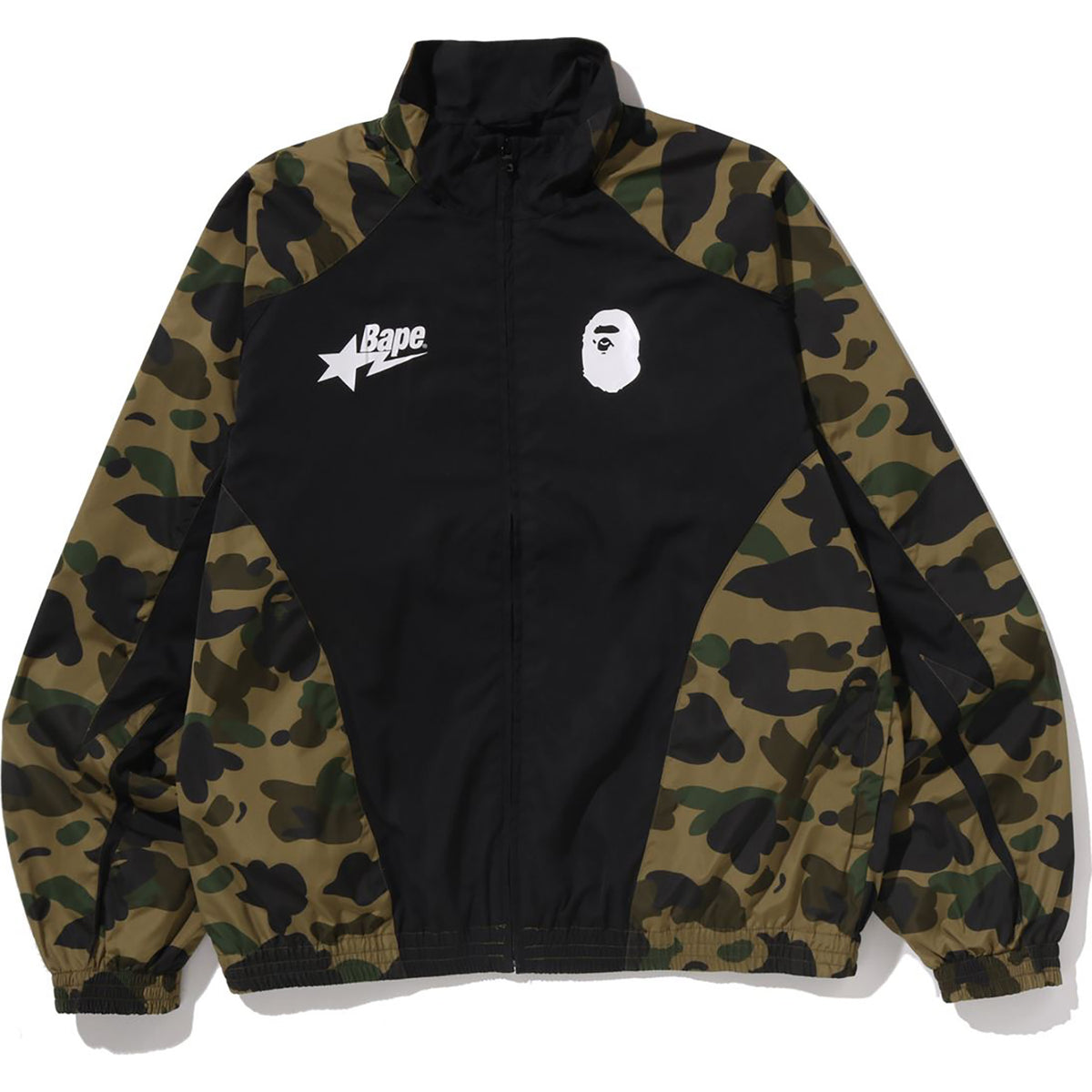 1ST CAMO STAND COLLAR TRACK JACKET MENS