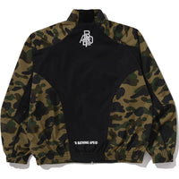 1ST CAMO STAND COLLAR TRACK JACKET MENS