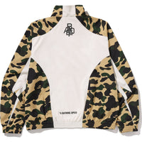 1ST CAMO STAND COLLAR TRACK JACKET MENS