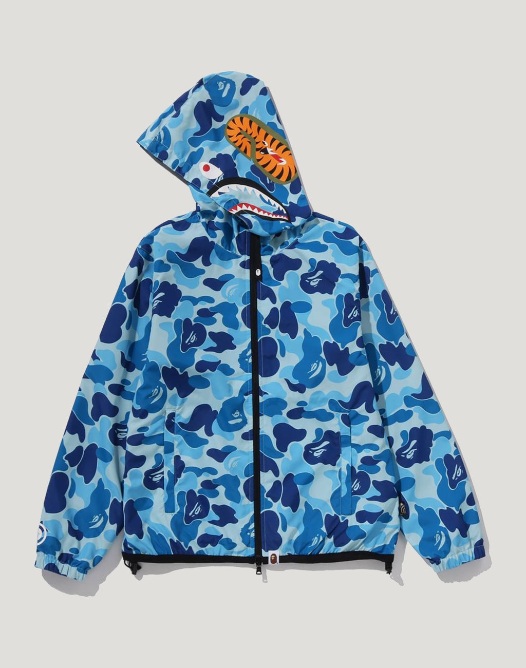 ABC CAMO SHARK HOODIE JACKET LADIES