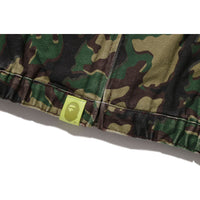 GLITCH WOODLAND CAMO BATHING APE LOGO WORKER JACKET LADIES