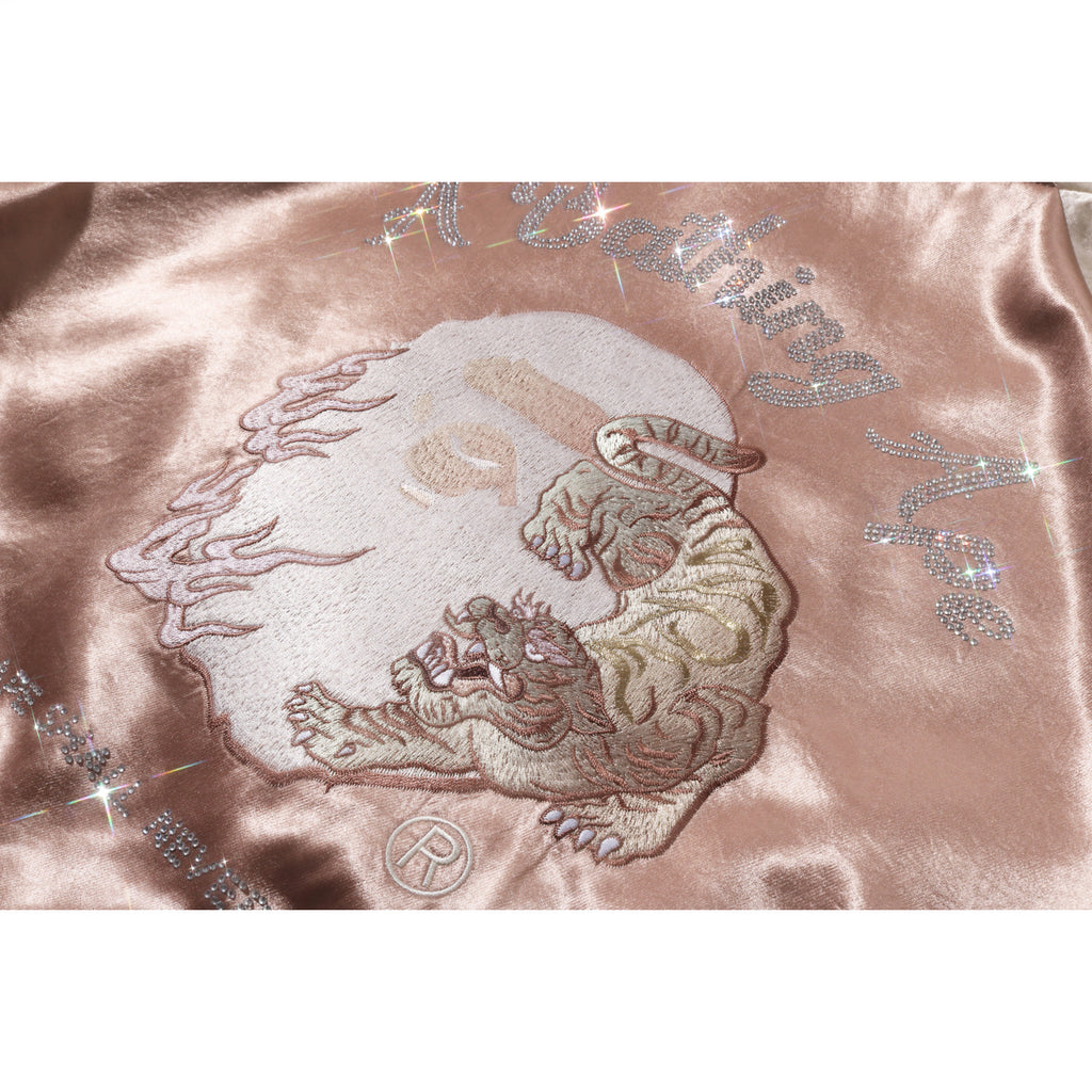MULTILOGO CROPPED SOUVENIR JACKET LADIES