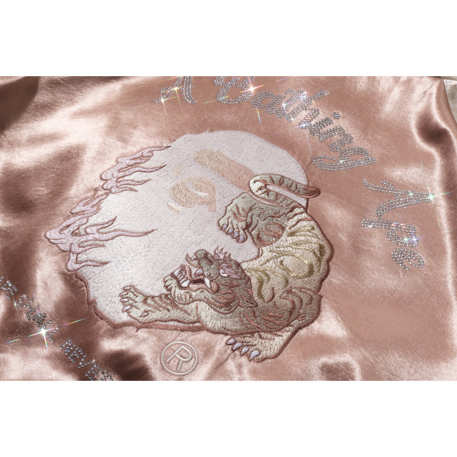 MULTILOGO CROPPED SOUVENIR JACKET LADIES