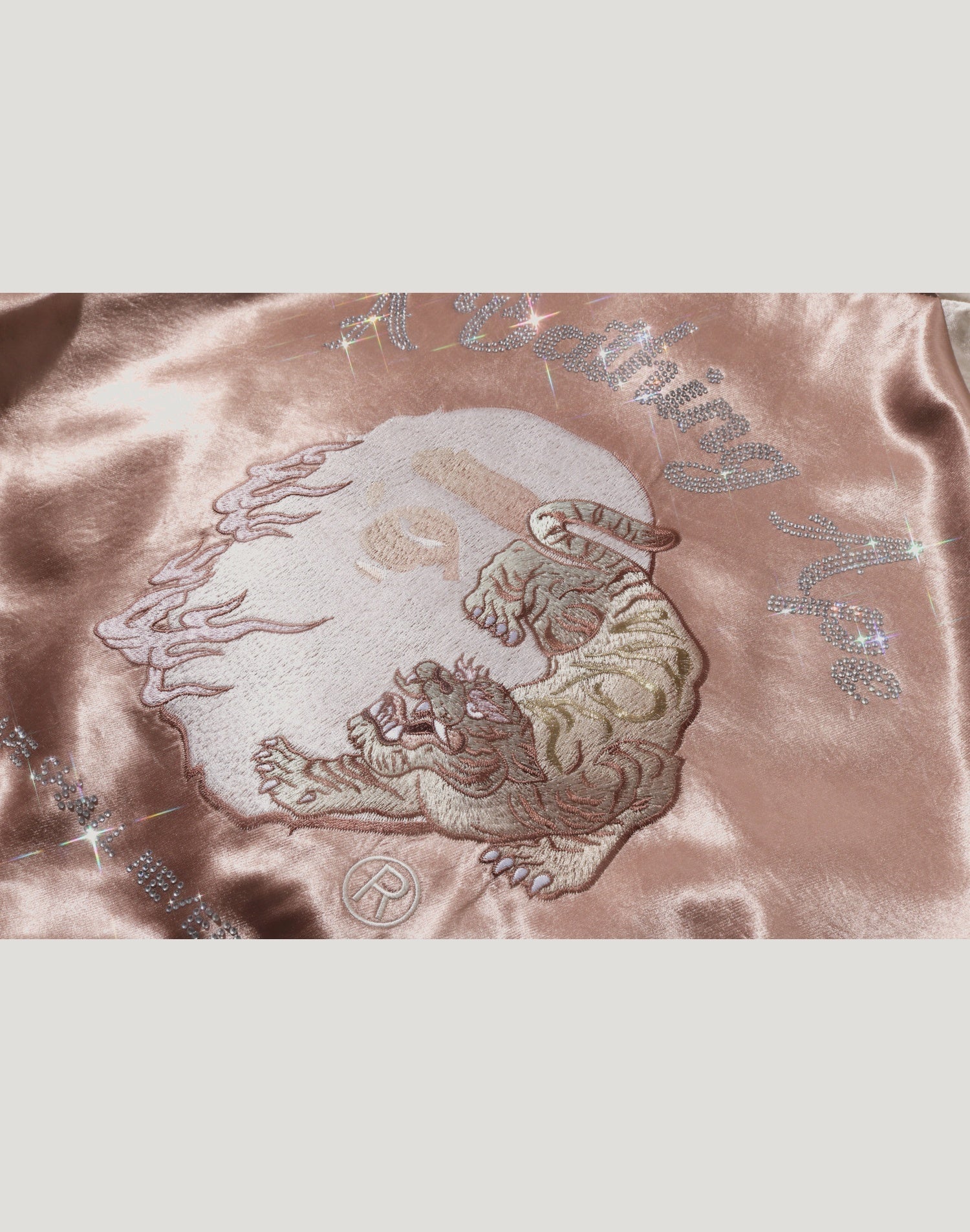 MULTILOGO CROPPED SOUVENIR JACKET LADIES