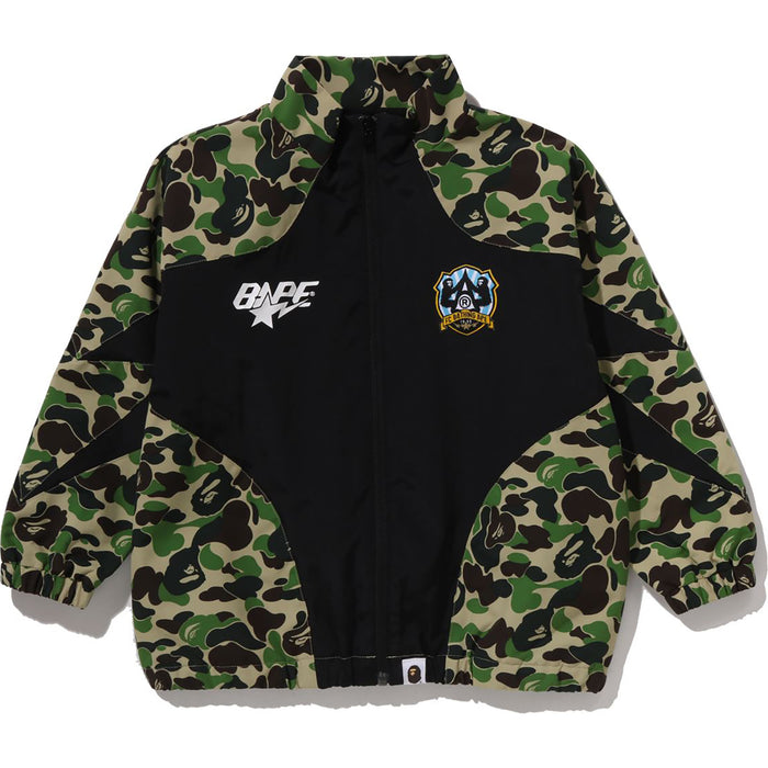 ABC CAMO EMBROIDERY PATCH LOOSE FIT JACKET KIDS