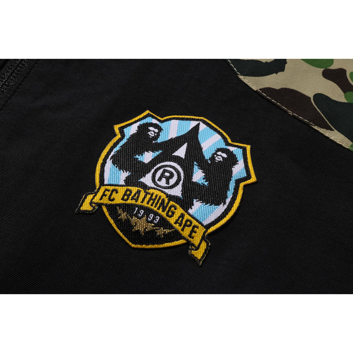 ABC CAMO EMBROIDERY PATCH LOOSE FIT JACKET KIDS