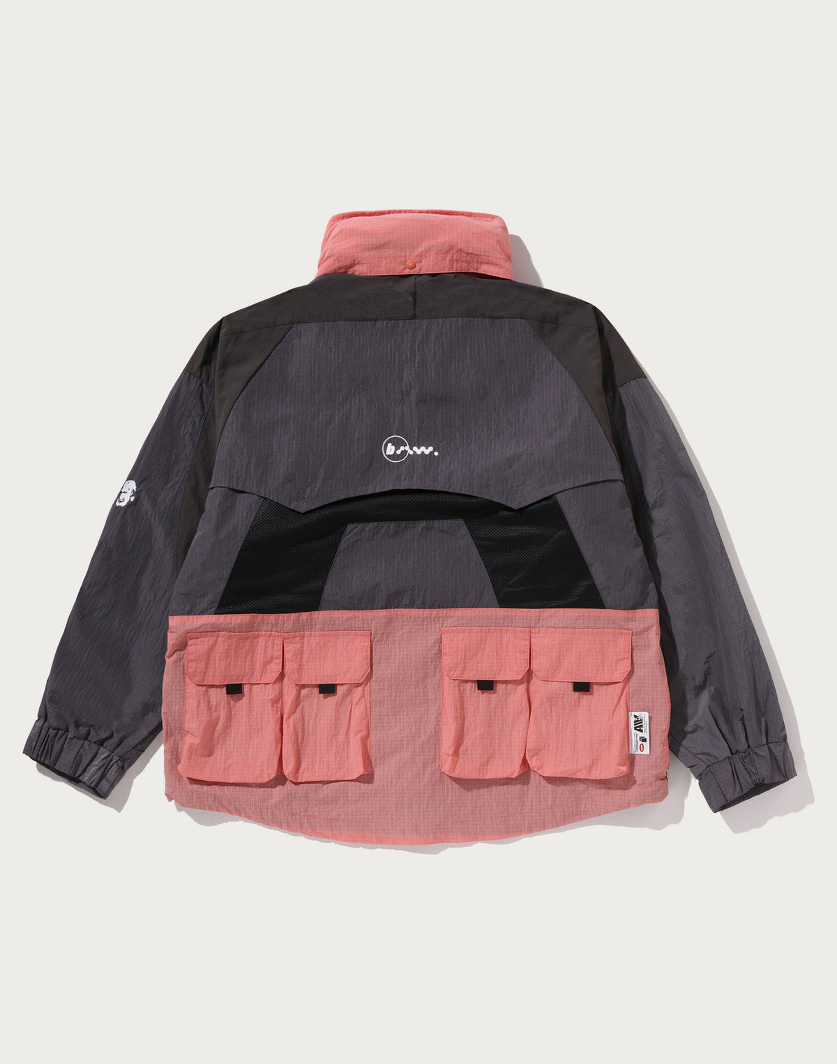 BAPE BY KAZUKI KURAISHI SNOWBOARD NYLON 3- LAYER JACKET MENS