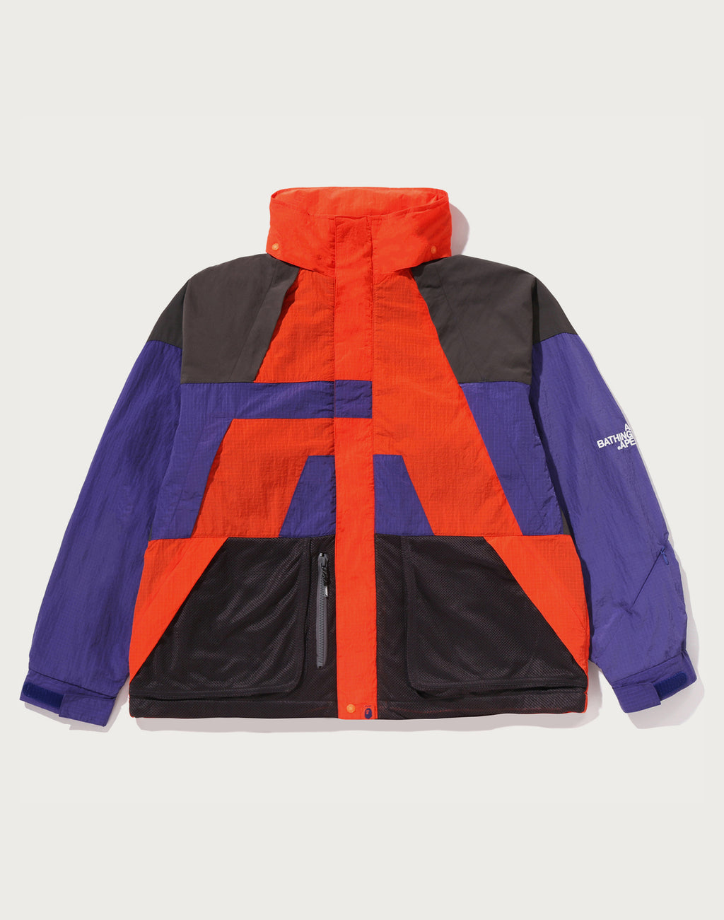BAPE BY KAZUKI KURAISHI SNOWBOARD NYLON 3- LAYER JACKET MENS